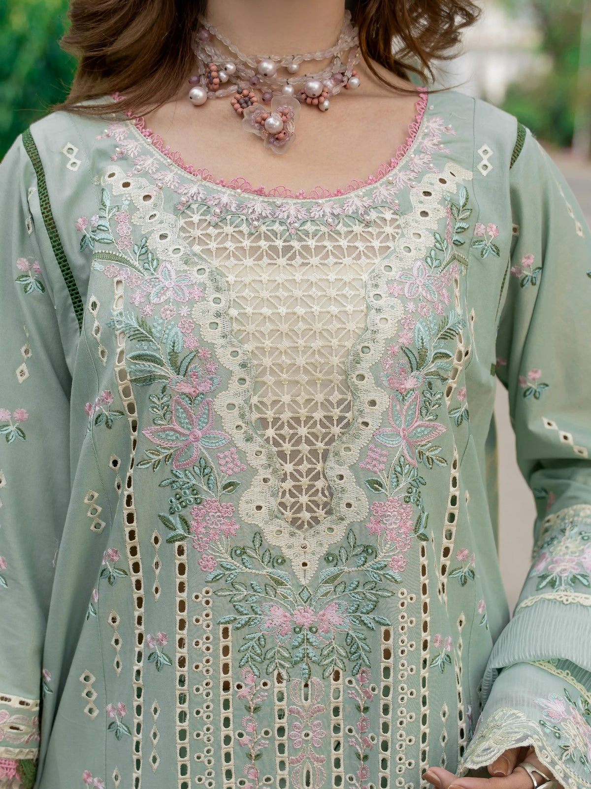 Pakistani Designer Dress available at WirsaFabric